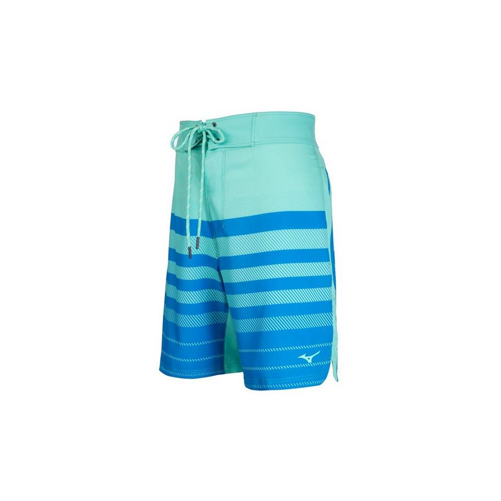 Panske Šortky Mizuno Boardshort Zelene Vypredaj IYZD06923